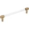 Jeffrey Alexander 160 mm Center-to-Center Satin Bronze Carmen Cabinet Bar Pull 775-160SBZ - alternate 1